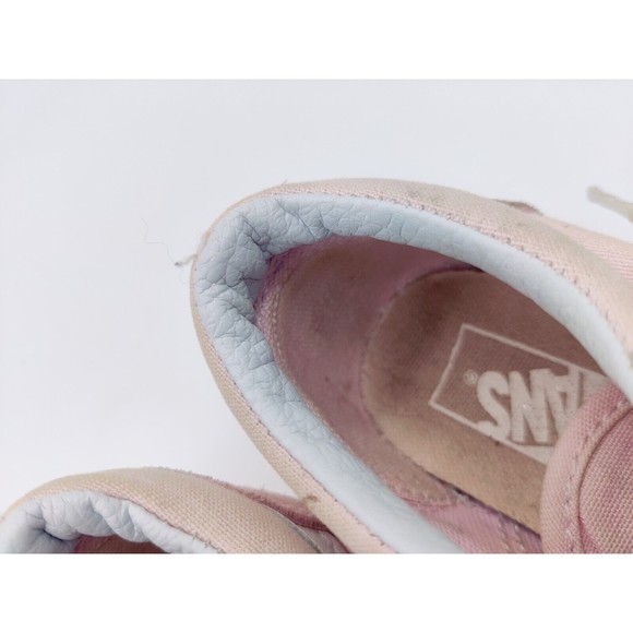 Girls Vans 500714 Old Skool Pale Pink Low Top Skate Sneakers Shoes Size 11.5 Kid - Picture 10 of 12